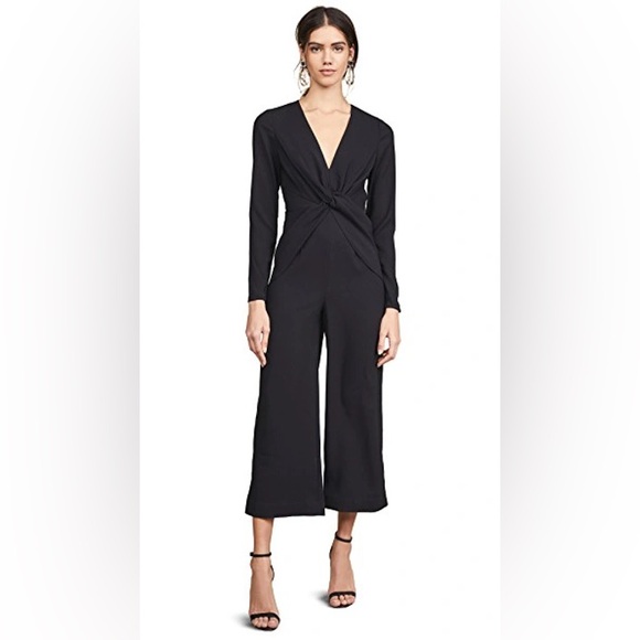 Self portrait AUTHENTIC TWIST FRONT JUMPSUIT - Picture 1 of 3